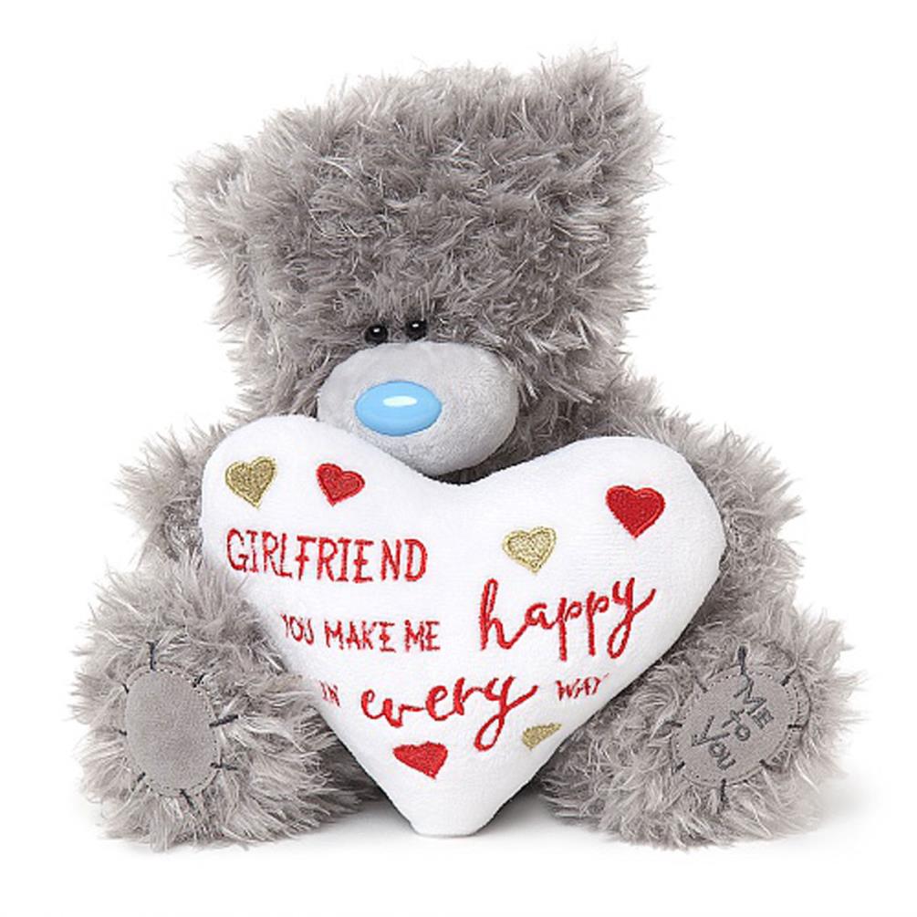 9" Padded Girlfriend Heart Me to You Bear Extra Image 2